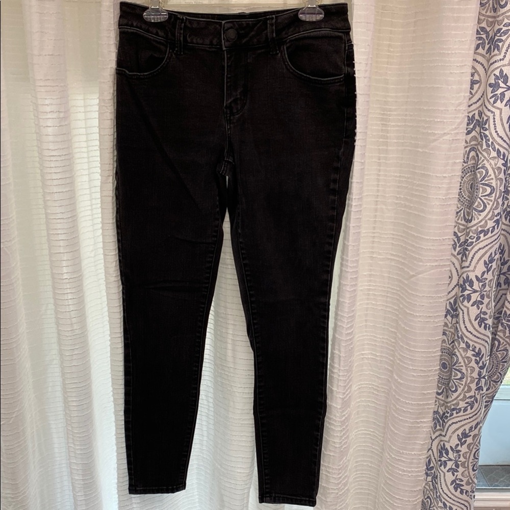 Maurices Black Skinny Stretch Denim Jeans